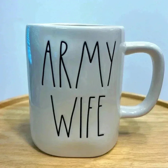 Rae Dunn Army‎ Wife Mug - Picture 1 of 4